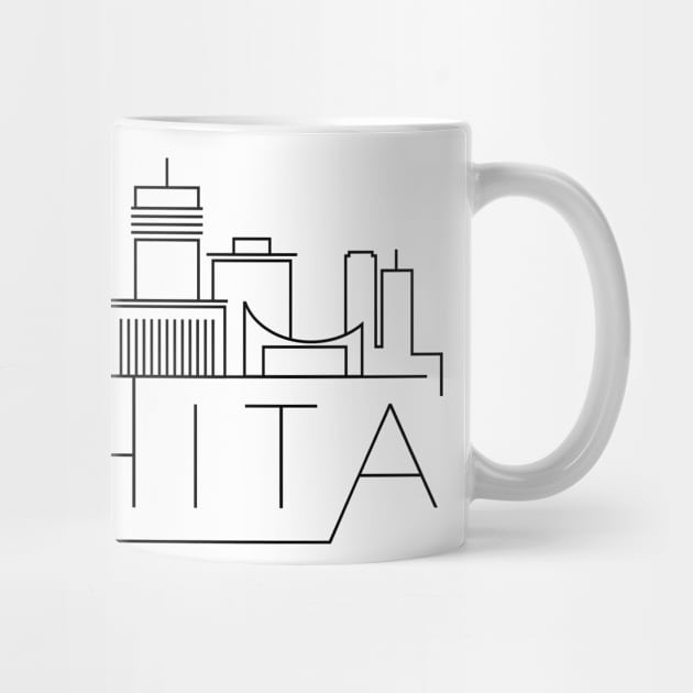 Wichita Minimal Skyline by kursatunsal